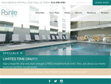 Tablet Screenshot of pointeonrio.com